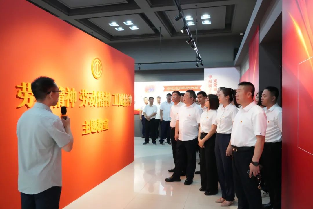 【集团要闻】k8凯发集团开展弘扬劳模精神、劳动精神、工匠精神参观学习活动